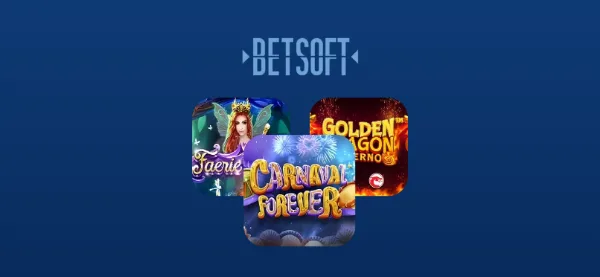 Betsoft provayderi: logotip va o'yinlar kollaji