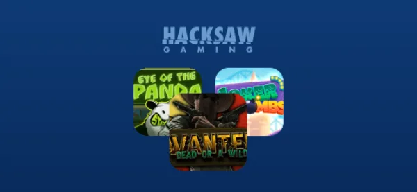 Hacksaw Gaming provayderi: logotip va o'yinlar kollaji