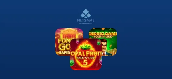 NetGame provayderi: logotip va o'yinlar kollaji